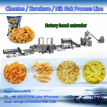 Niknaks making machine niknaks/cheese curls food machinery