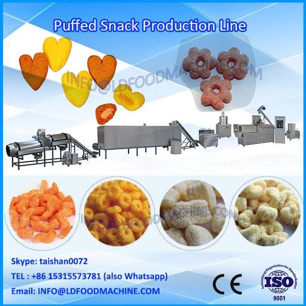 High quality puffed  frying machinery/puffed  processing line